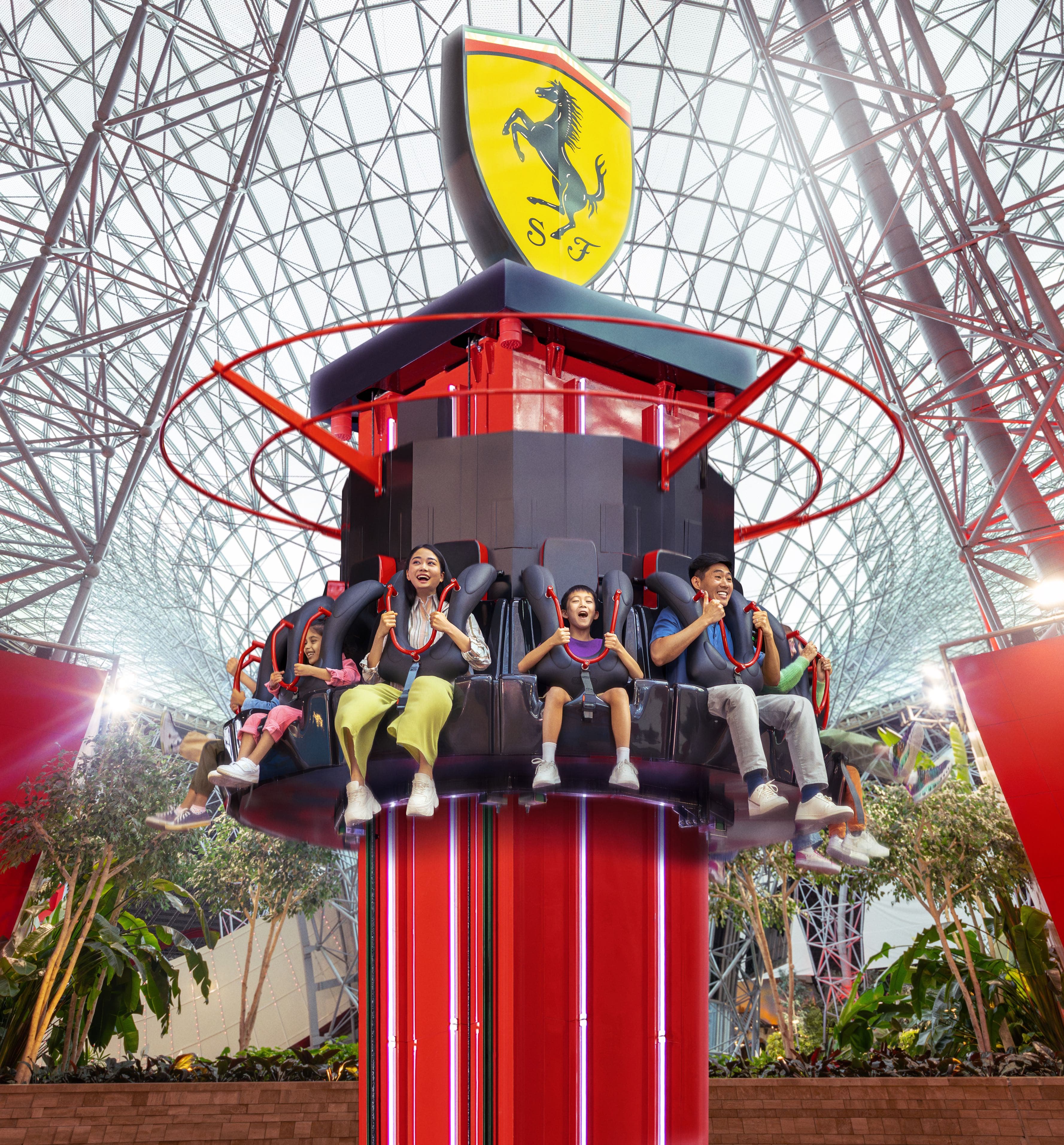 Turbo-Tower-01-China - Ferrari world Abu Dhabi