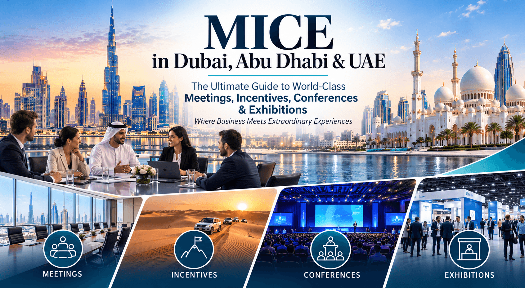 MICE in Dubai, Abu Dhabi & UAE: The Ultimate Guide to World-Class Meetings, Incentives, Conferences & Exhibitions